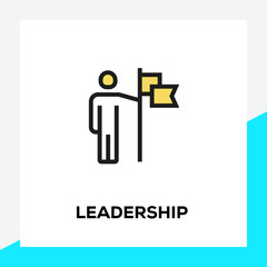 LEADERSHIP LINE ICON SET