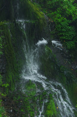 滝　落ちる　怒涛の響き