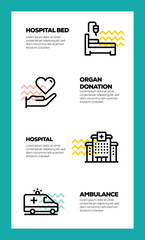 MEDICAL LINE ICON CONCEPT