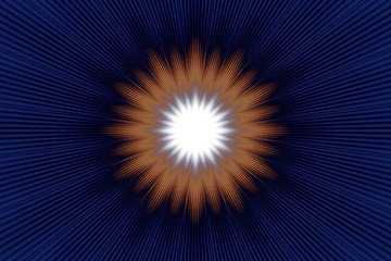 dark flower pattern floral kaleidoscope. abstract sparkle.