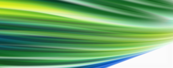 Glossy colorful liquid waves abstract background,, modern techno lines