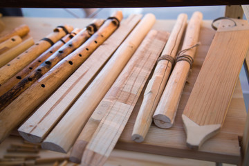 Blanks for the manufacture of the reed, zhaleyka. Folk wooden musical instruments Leisure Hobbies