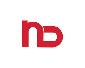 inital ND logo icon for business template vector
