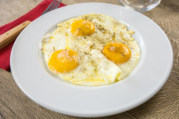 oeuf au plat
