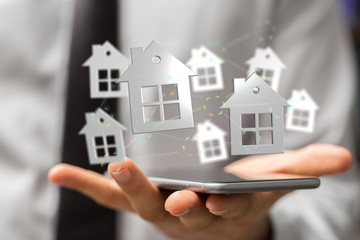using futuristic interface of smart home automation iot