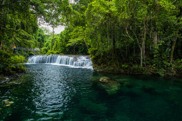 Rarru Rentapao Cascades, Waterfall and the River, Teouma village, Efate Island, Vanuatu