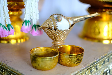 Thai Wedding Ceremony Tradition Conch Shell
