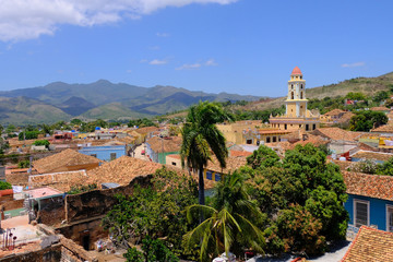Fototapeta na wymiar Colonial old town of Trinidad Cuba