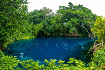 Matevulu Blue Hole, Espiritu Santa Island, Vanuatu, tourist destination