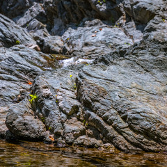 Rocks by the riverside