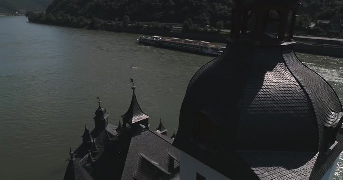 Zollburg Pfalzgrafenstein im Rhein bei Kaub