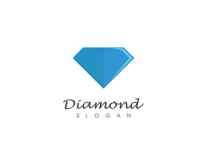 Diamond logo and vector illustration