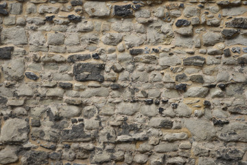 Texture background image of old stone wall