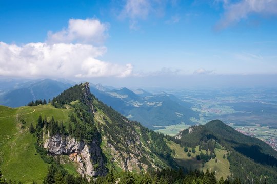 Zwolferspitz near Marquartstein, Chiemgau Alps, Chiemgau, Upper Bavaria, Bavaria, Germany, Europe