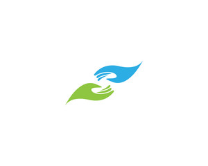 Hand Care Logo Template vector icon Business design