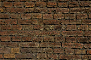 Texture background image of brick wall