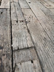 old wood walkway burr rough surface texture material