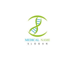 Health medical logo illustration vector design