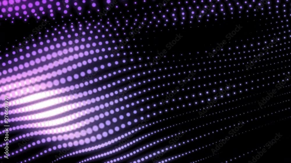 Aufkleber digital wave particles flow abstract motion particle for cyberspace abstract computer generated back