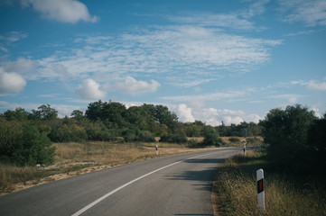 Exploring Istria countryside, quiet roads, most of them gravel