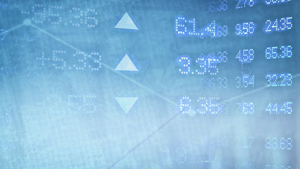 Obraz premium Economy Themed Background