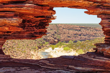 Nature’s Window and the Murchison River gorge - Kalbarri National Park, WA, Australia