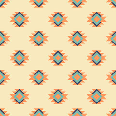 seamless background. National pattern. Folk