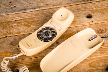 Old dial phone