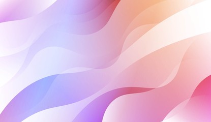 Geometric Pattern With Lines, Wave. For Your Design Wallpapers Presentation. Vector Illustration with Color Gradient.
