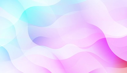Blurred Decorative Design In Abstract Style With Wave, Curve Lines. Blur Pastel Color Smoke gradient Background. For Your Graphic Wallpaper, Cover Book, Banner. Vector Illustration.