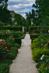 Stadtansichten von Rosenheim in Bayern, Riedergarten