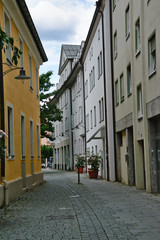 Stadtansicht von Rosenheim in Bayern