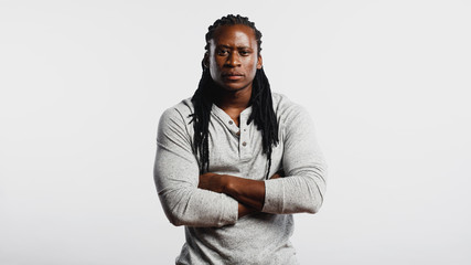 African man with dreadlocks