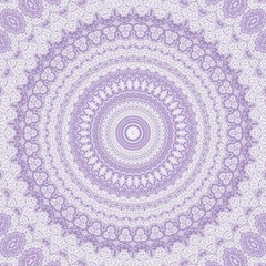 kaleidoscope purple geometric pattern abstract. design template.