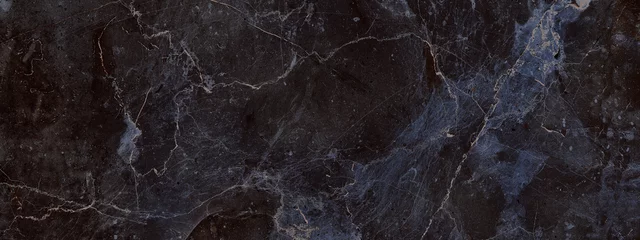 Printed kitchen splashbacks Marble dark color marble texture, black marble background