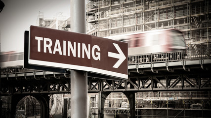 Street Sign to Training