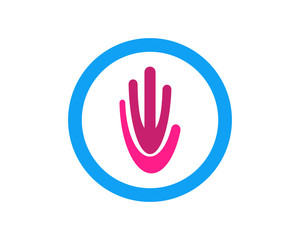 Hand Care Logo Template vector icon Business