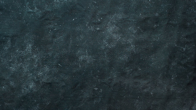 Dark mottled rustic background. Black blue canvas backdrop for design. Natural linen colored black blue dirty canvas fabric background or texture. Banner