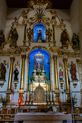 interior of church