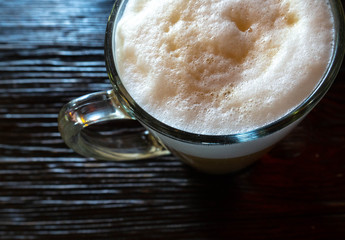 Coffee Mug on Wooden Table