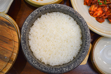 rice in a bowl