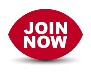 red vector banner join now