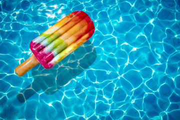 Summer background of free space and warm day 