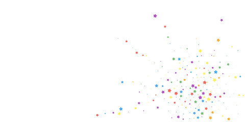 Festive confetti. Celebration stars. Joyous stars 