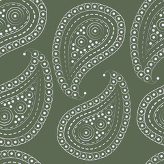 Simple paisley pattern