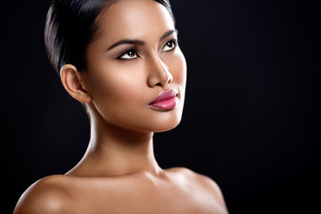 Fototapeta premium young woman with perfect skin