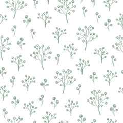 Meadow floral pattern