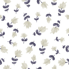 Fototapeta premium Meadow floral pattern
