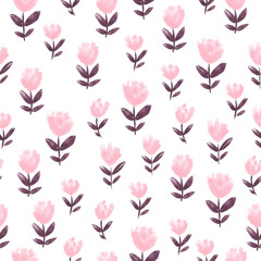 Meadow floral pattern
