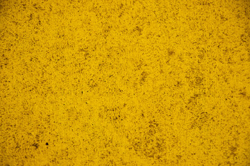 Dirty yellow painted texture background